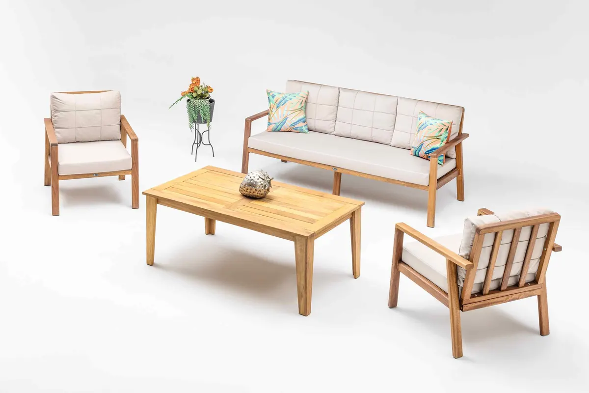 Artemis Wood Bahçe Oturma Grubu